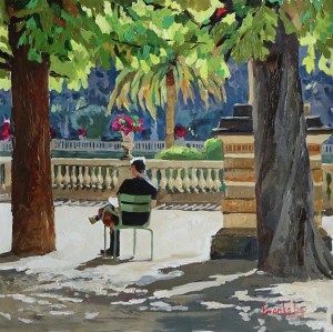 original oil on canvas by Angie Brooksby