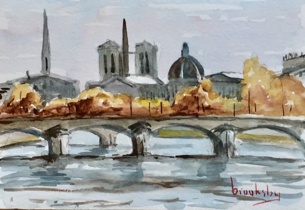 Seine-postcard