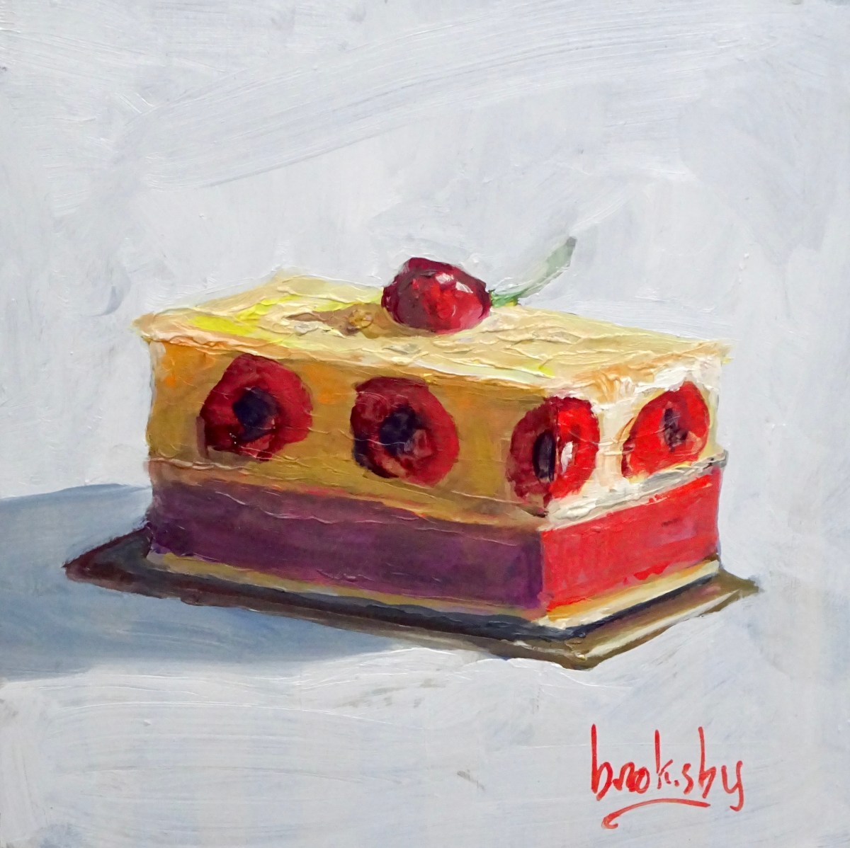 Food Art French Pastry: Cherry Passion – Angie Brooksby-Arcangioli