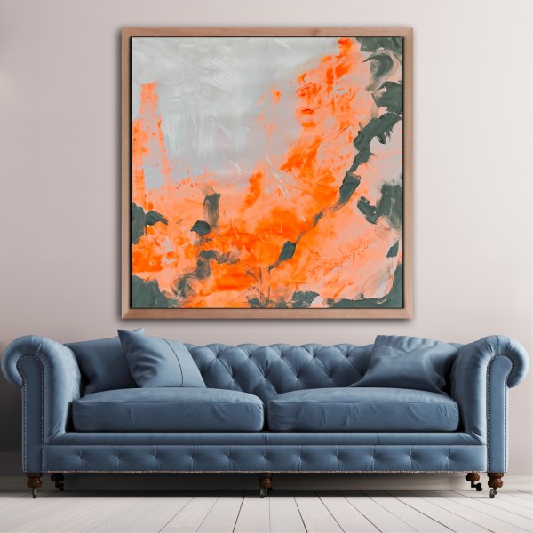 Extra Large decorative abstract painting by Brooksby