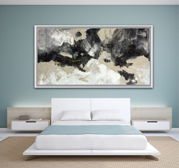 Extra Large decorative abstract painting by Brooksby